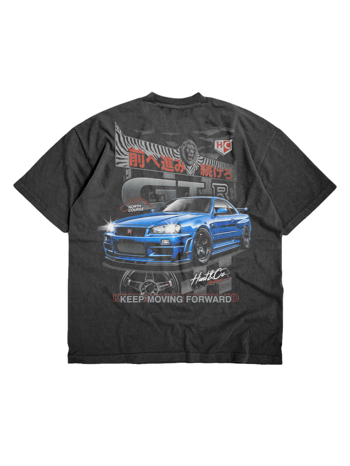 Bayside Blue R34 Hero Tee