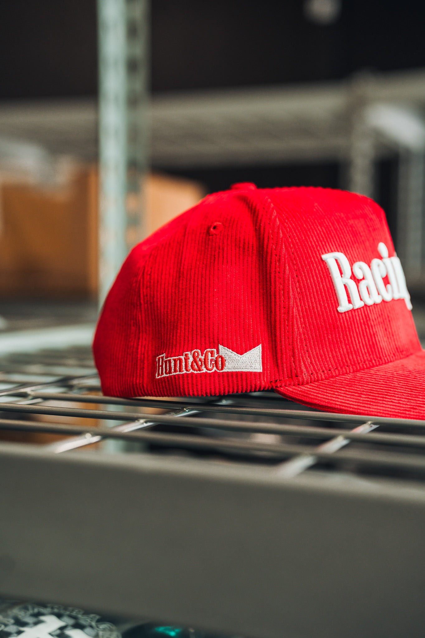 Corduroy Racing Hat