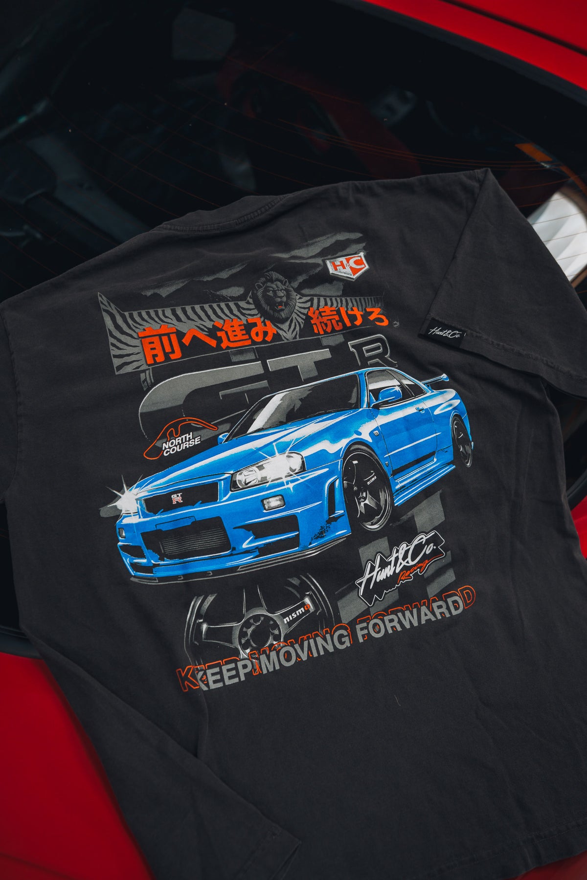 Bayside Blue R34 Hero Tee