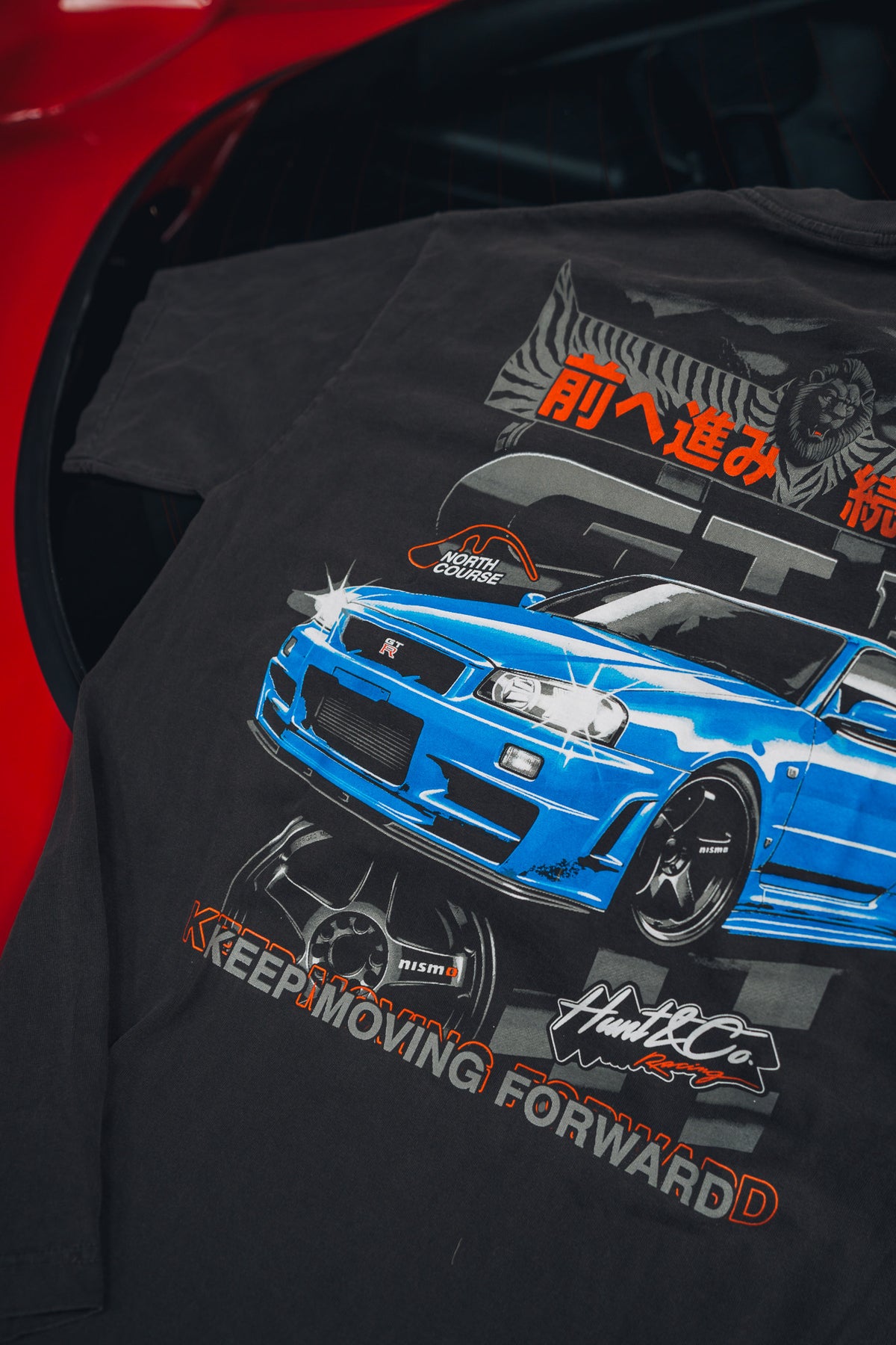 Bayside Blue R34 Hero Tee