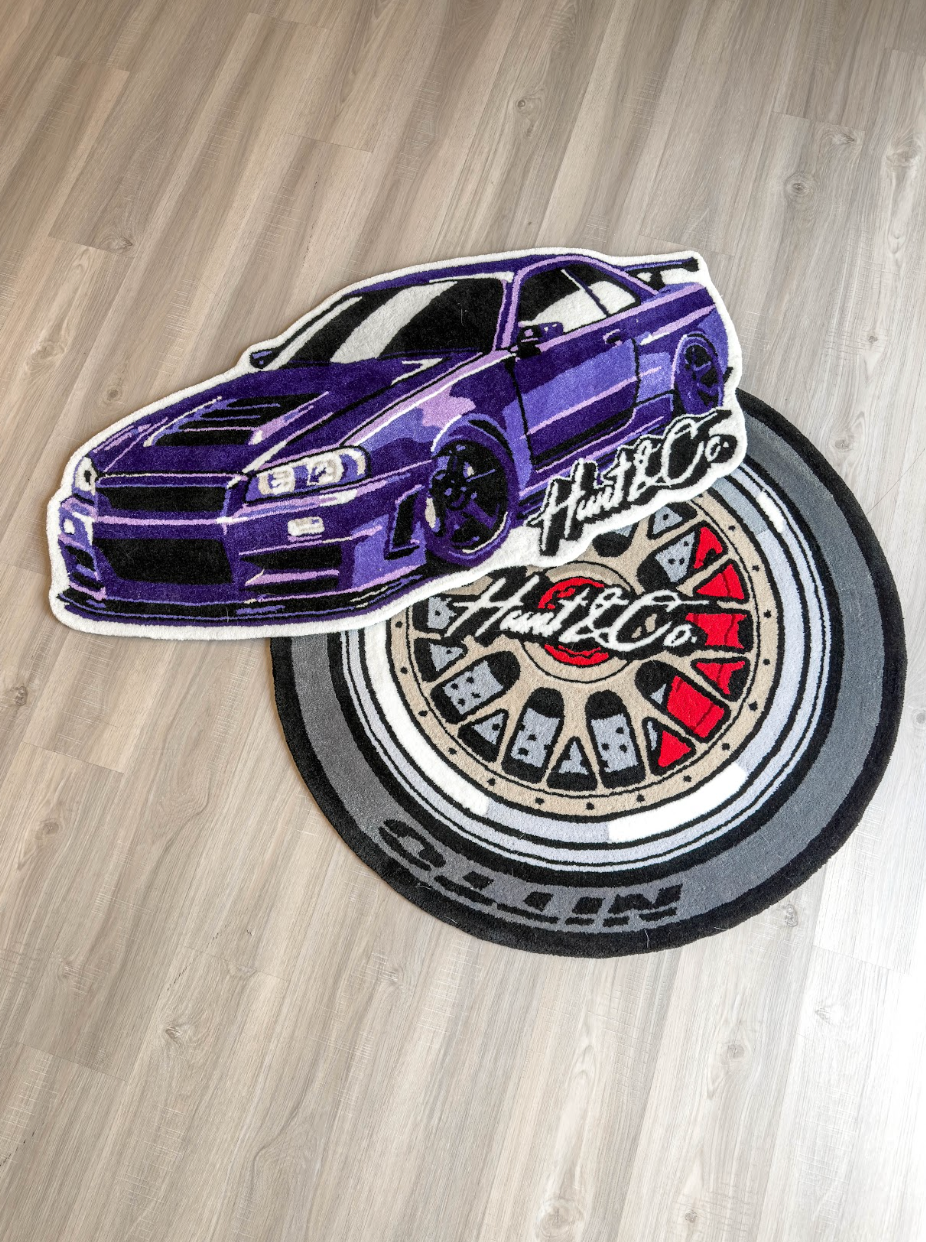 R34 Midnight Purple Rug