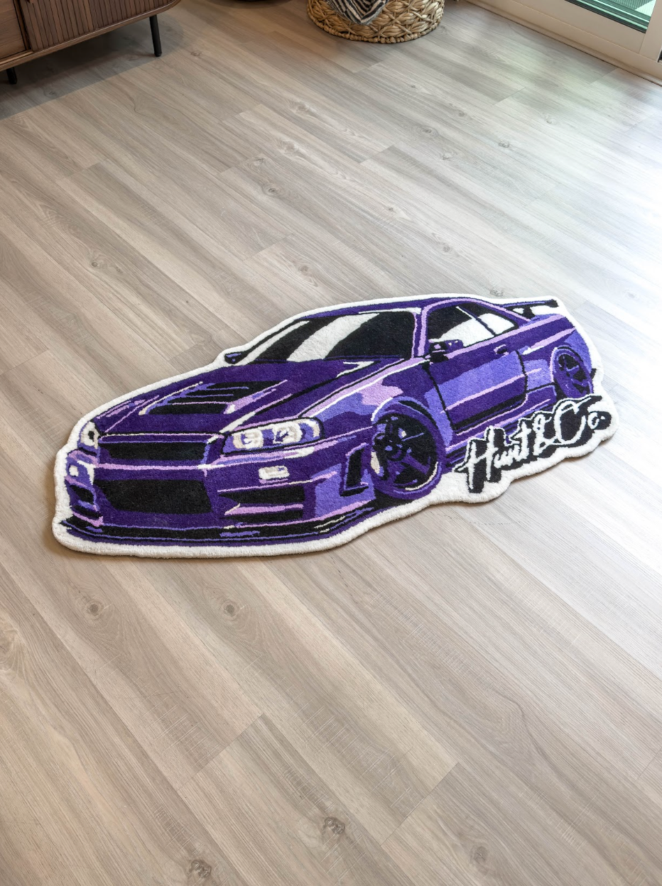 R34 Midnight Purple Rug