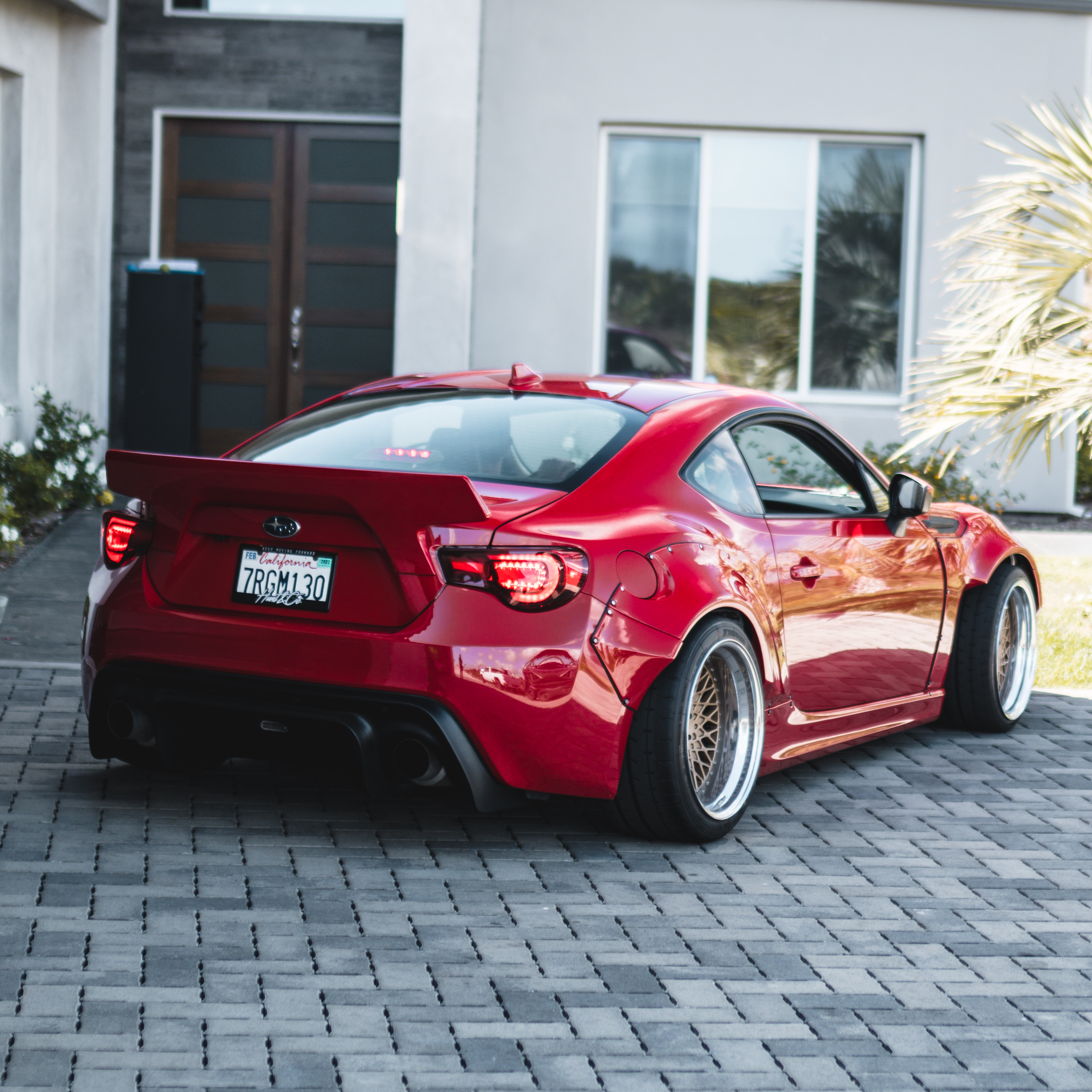 Slant Logo License Plate Frame