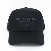 Racers Club Snapback - Black Rubber