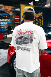 Corsa Amore Tee - White