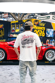 Corsa Amore Tee - White