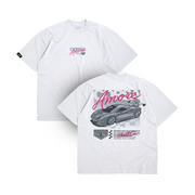Corsa Amore Tee - White