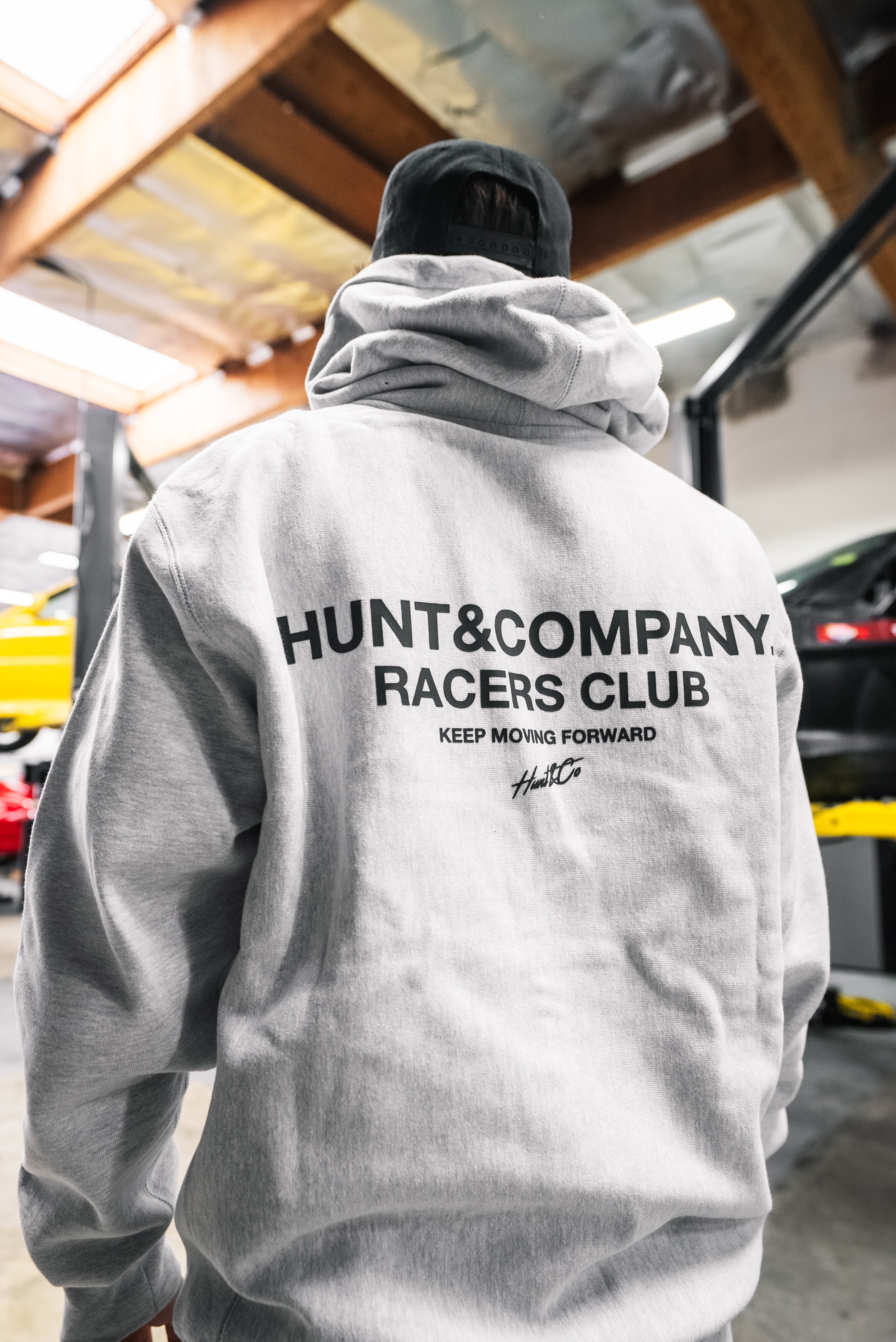 Racers Club Deluxe Sweatshirt - Gray