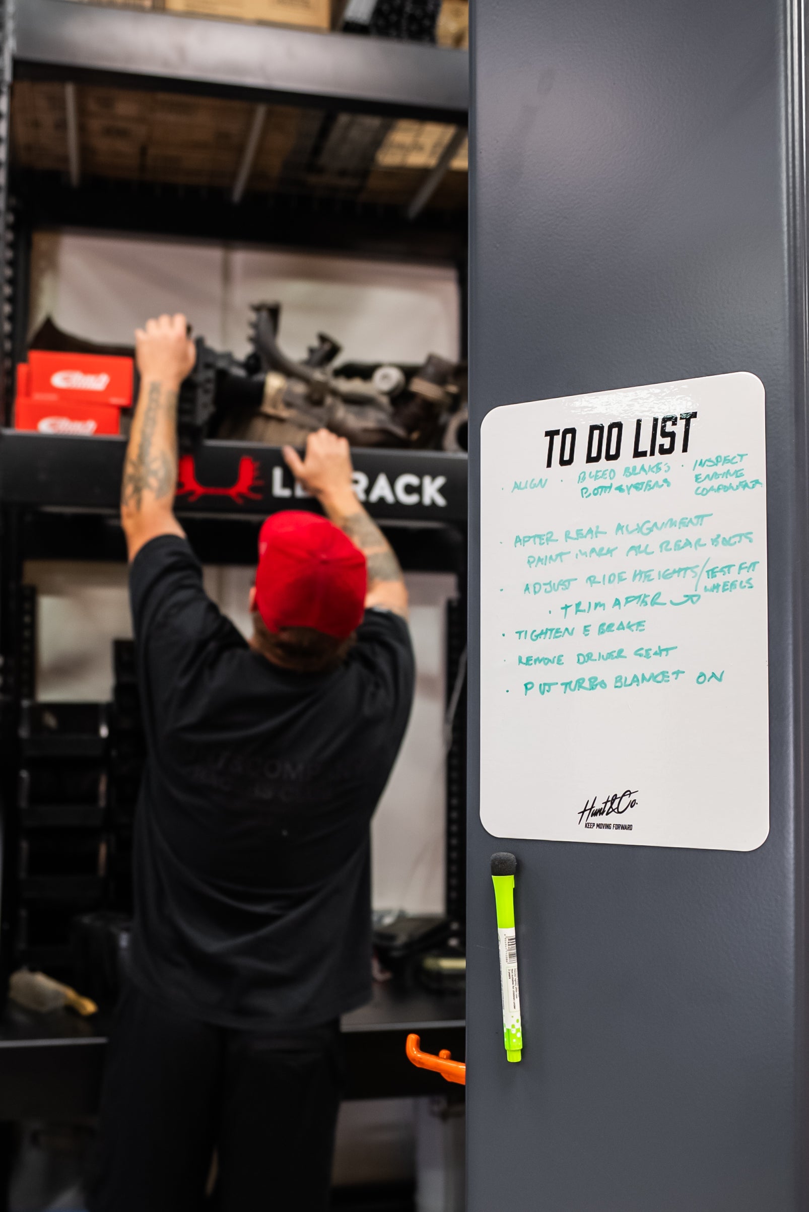 Magnetic To-Do List Board