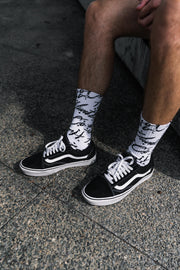 Slant Logo Socks