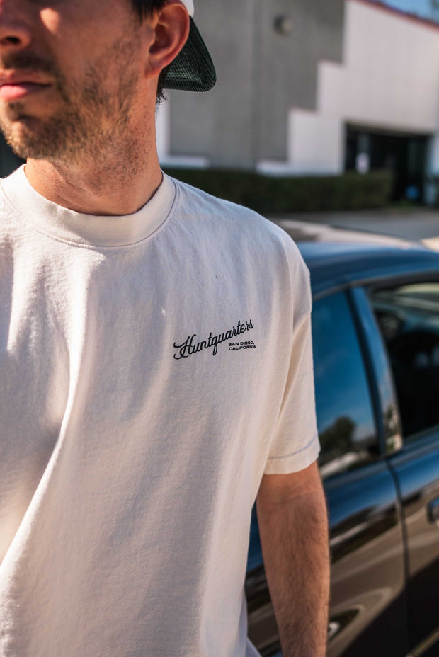 Huntquarters 2024 Tee - Creme