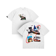 Flying Evo 5 Tee - White
