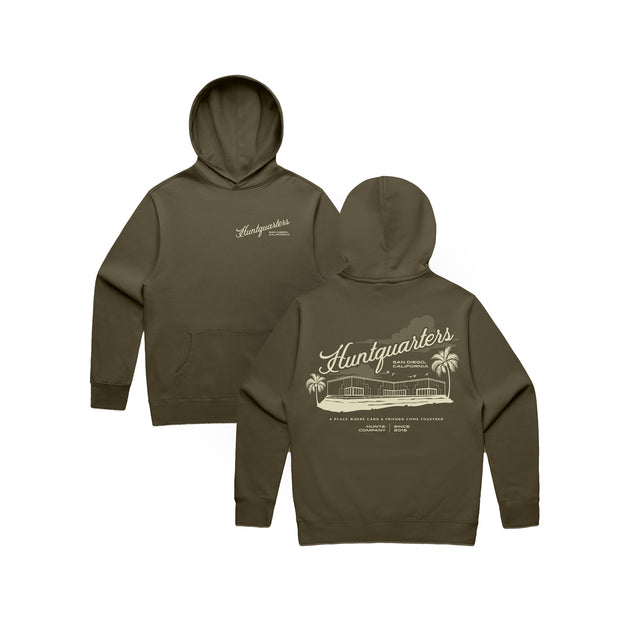 Huntquarters 2024 Sweatshirt - Olive