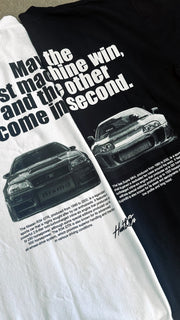 Supra vs. GTR Tee - White