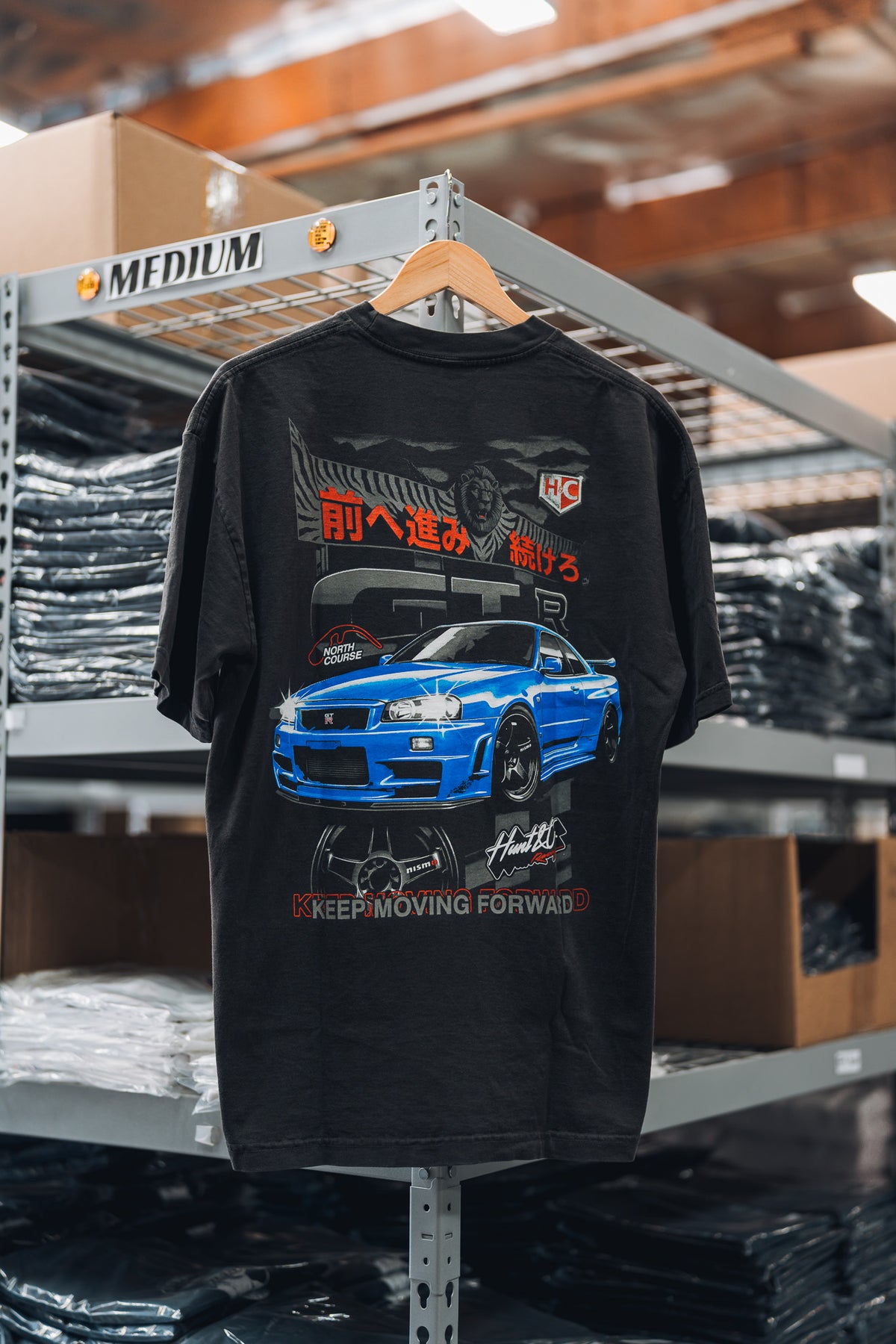 Bayside Blue R34 Hero Tee
