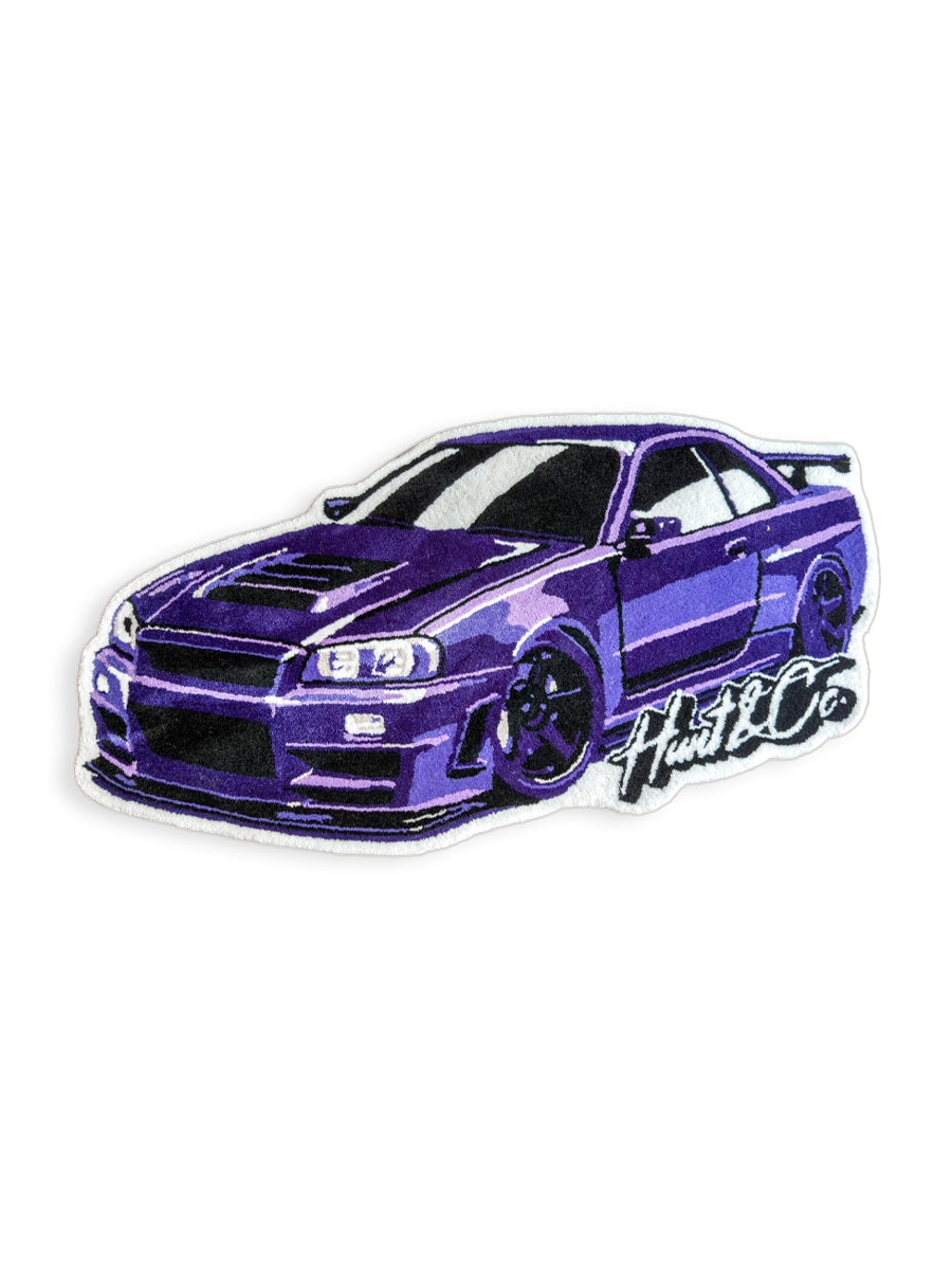 R34 Midnight Purple Rug