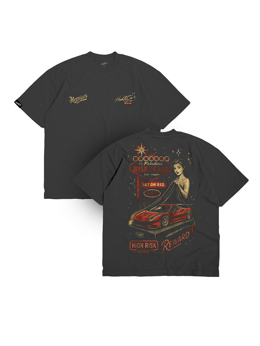 Risk It All Tee - Vintage Black