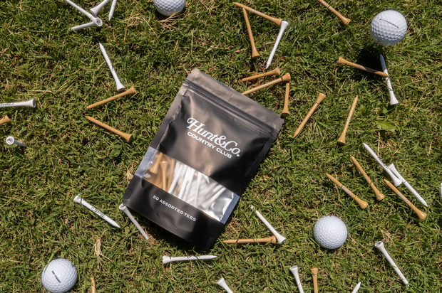 Slant Logo Golf Tee Pack