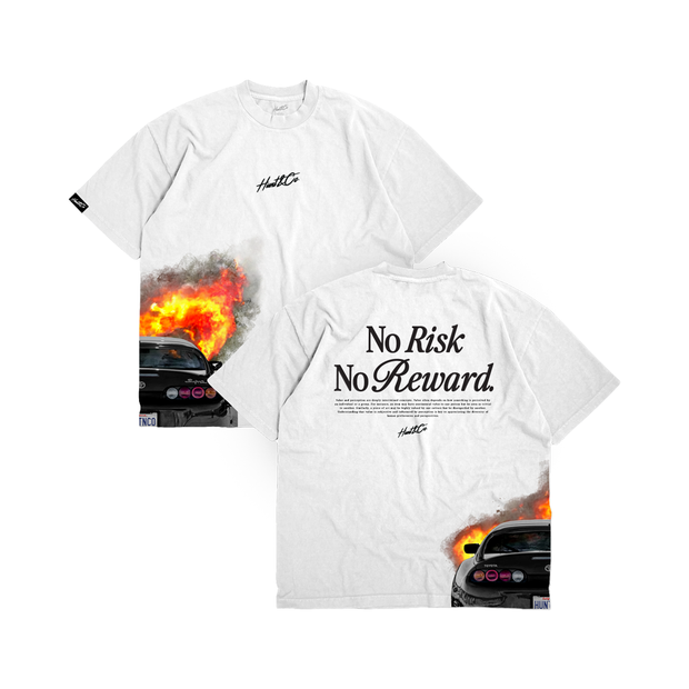 No Risk MK4 Tee - White