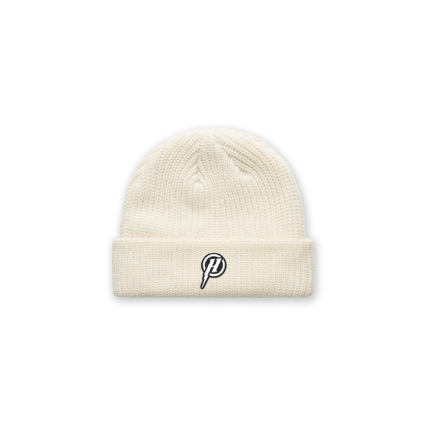 Knitted Beanie - Cream