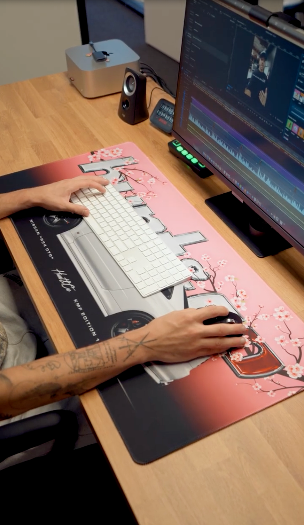 Mousepad - R34 Cherry Blossom
