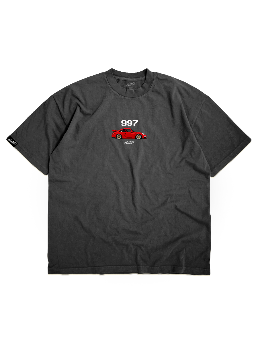 Puff Print Mini Pixel 997 Tee